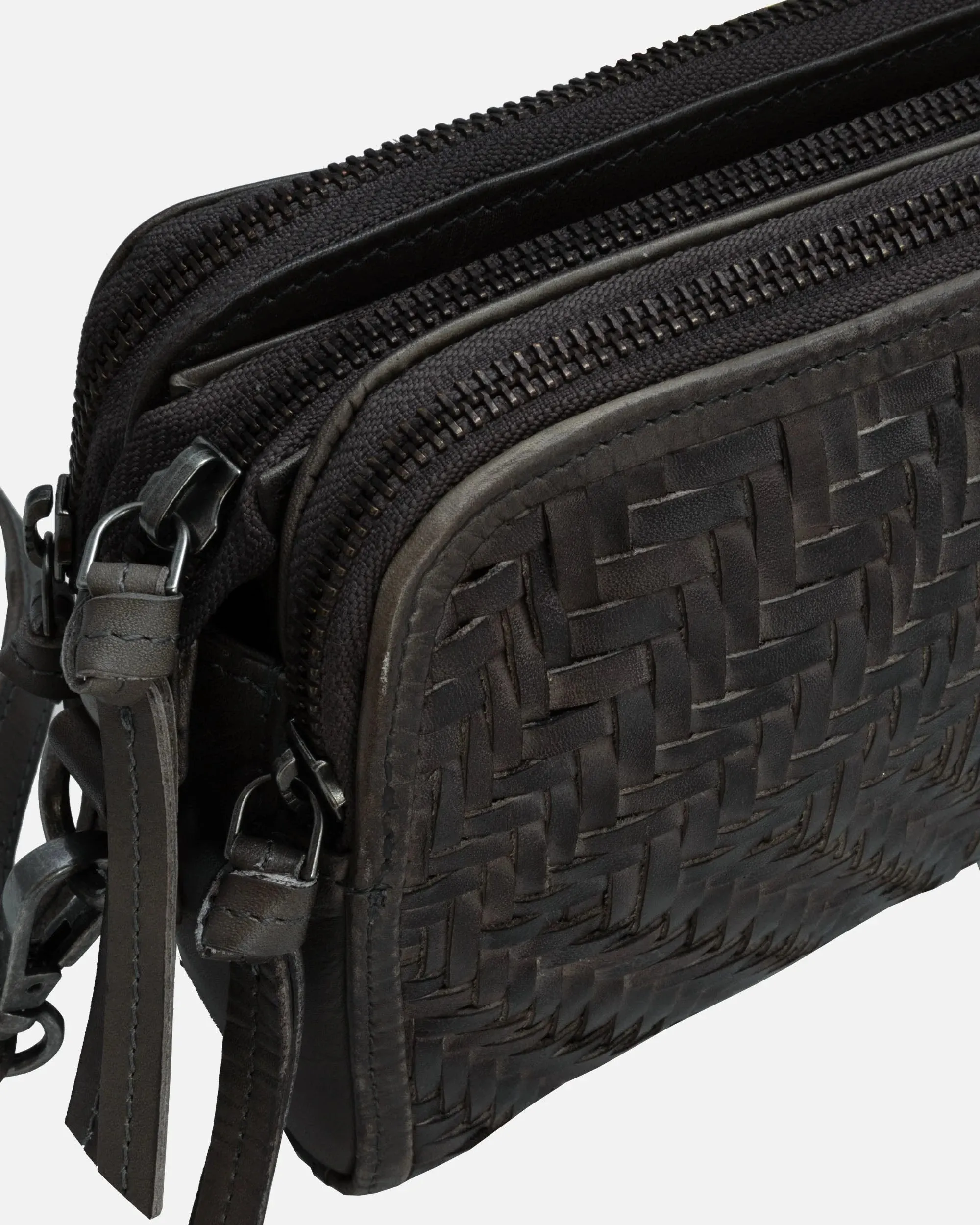 Blomsma | Vintage Leather Crossbody Bag