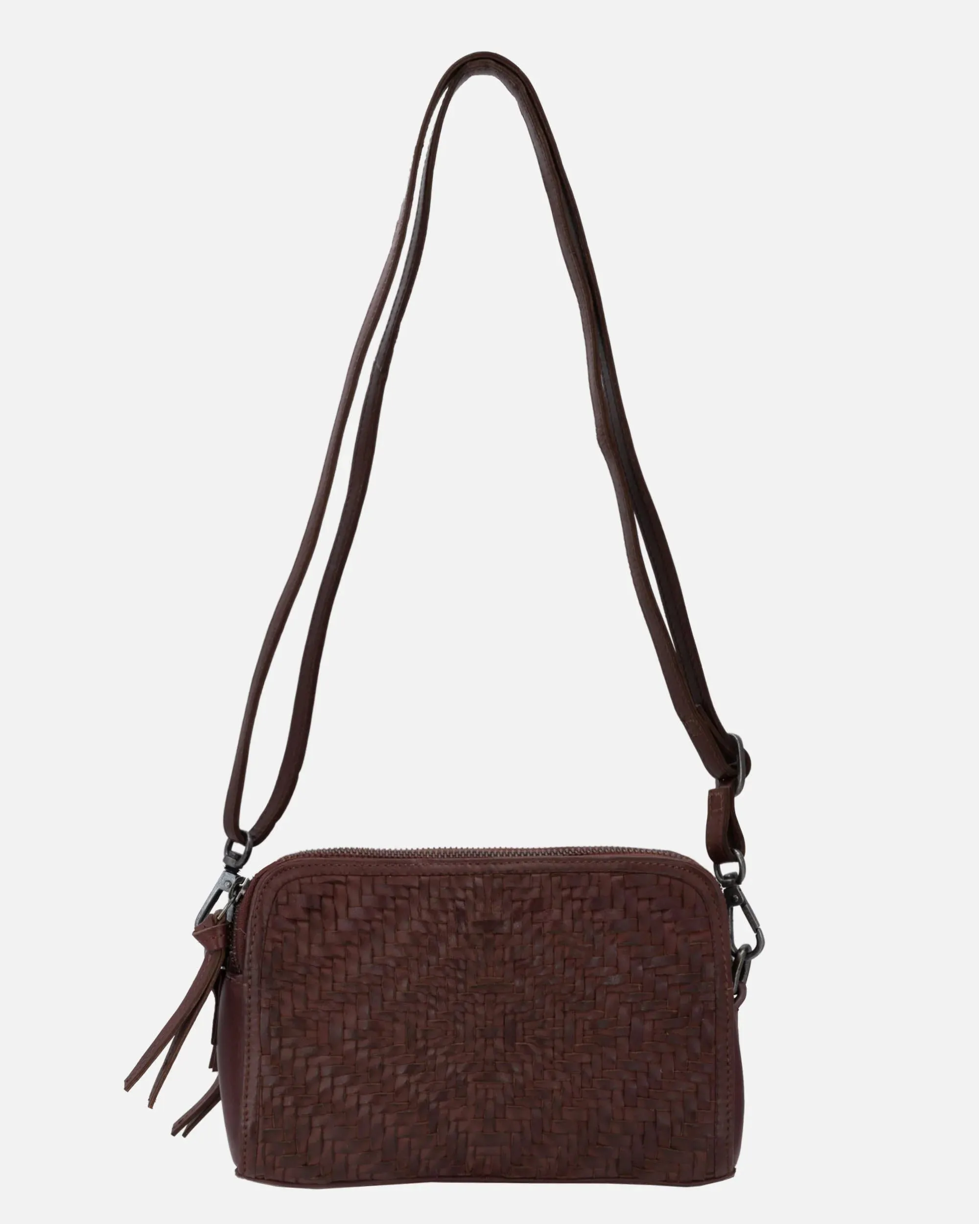 Blomsma | Vintage Leather Crossbody Bag