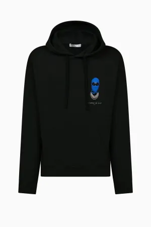 Blue Mask Hoodie