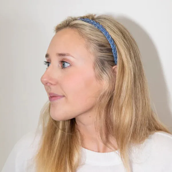 Blue Rush Beaded Headband | Headbands of Hope