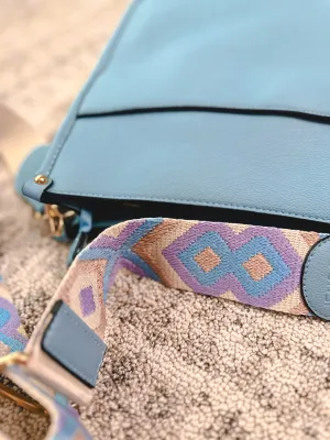 Blue Skies Boho Crossbody