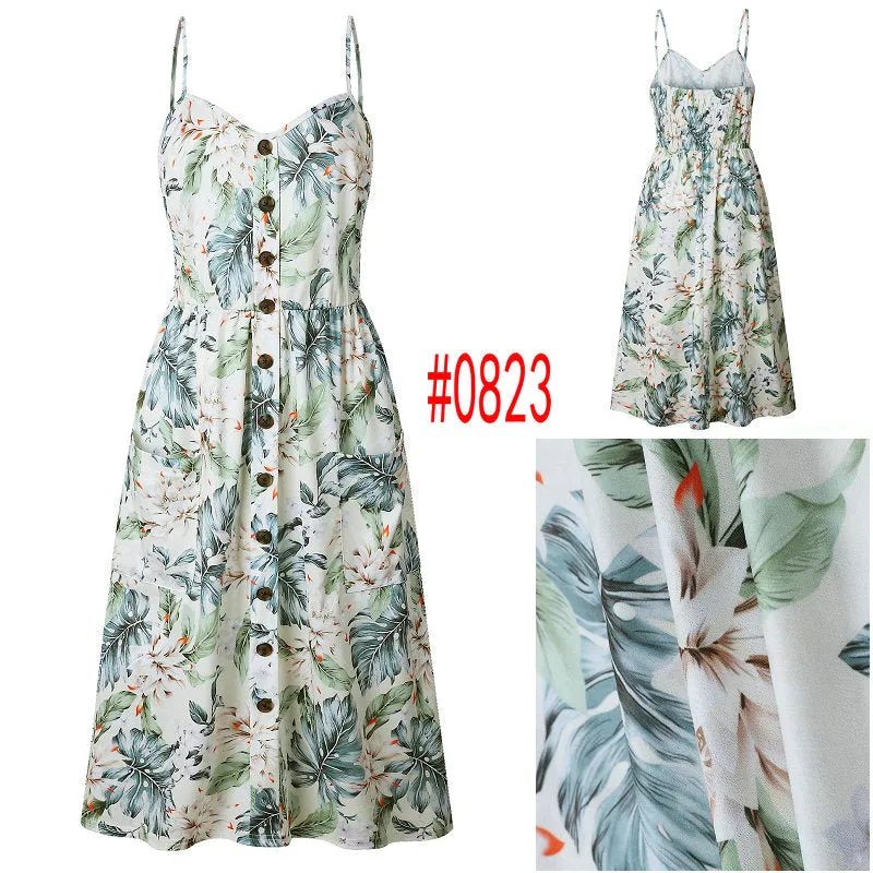 Bohemian Floral Dress Multiple Designs