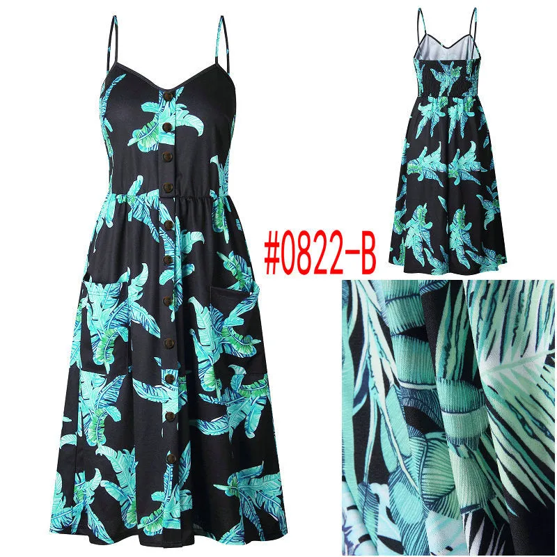 Bohemian Floral Dress Multiple Designs