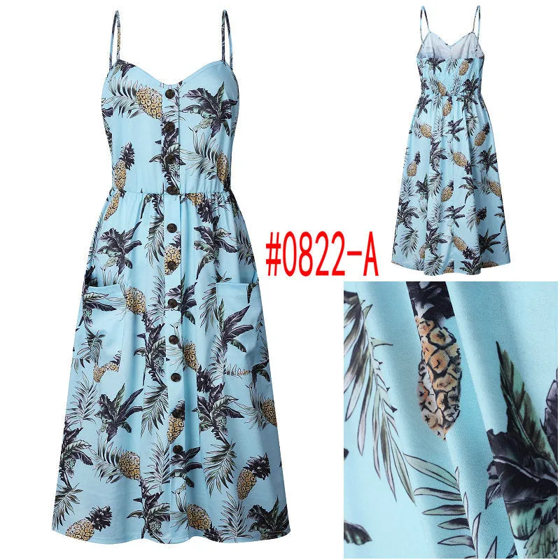 Bohemian Floral Dress Multiple Designs