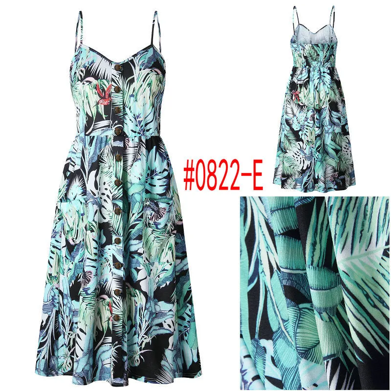 Bohemian Floral Dress Multiple Designs