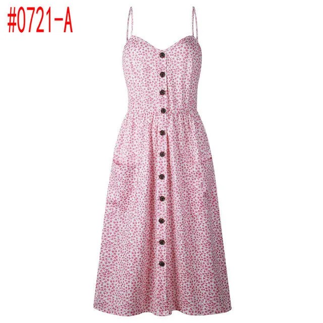 Bohemian Floral Dress Multiple Designs
