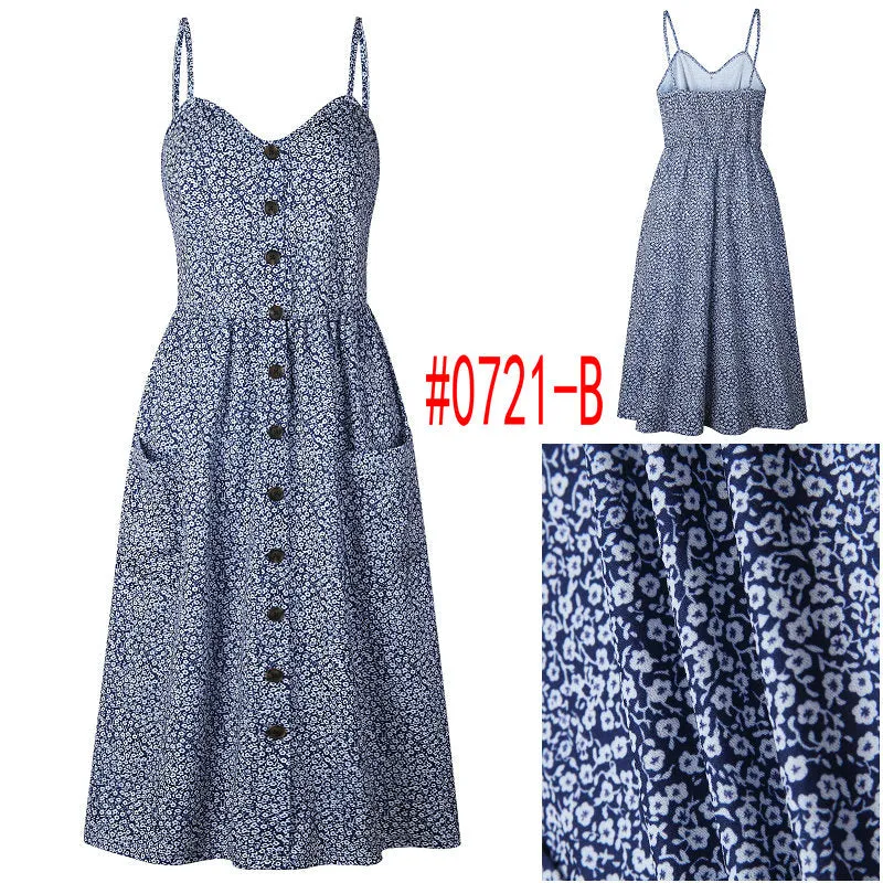 Bohemian Floral Dress Multiple Designs