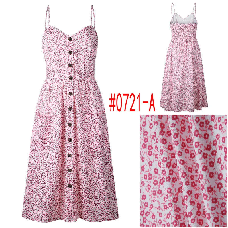 Bohemian Floral Dress Multiple Designs