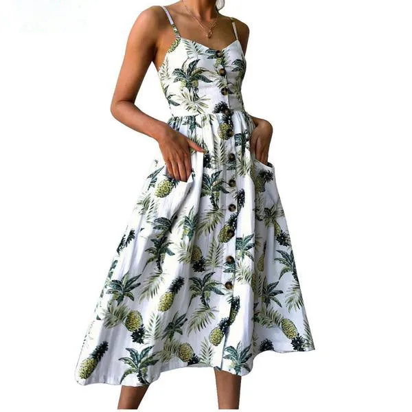Bohemian Floral Dress Multiple Designs