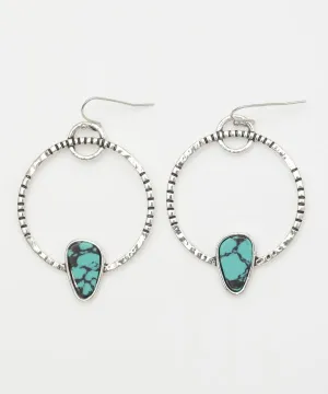 Bohemian Style Hoop Earrings