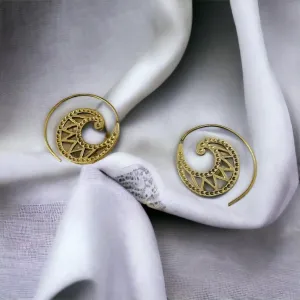 Boho Brass Earrings ‘Pixie Dust Dreaming ‘#29