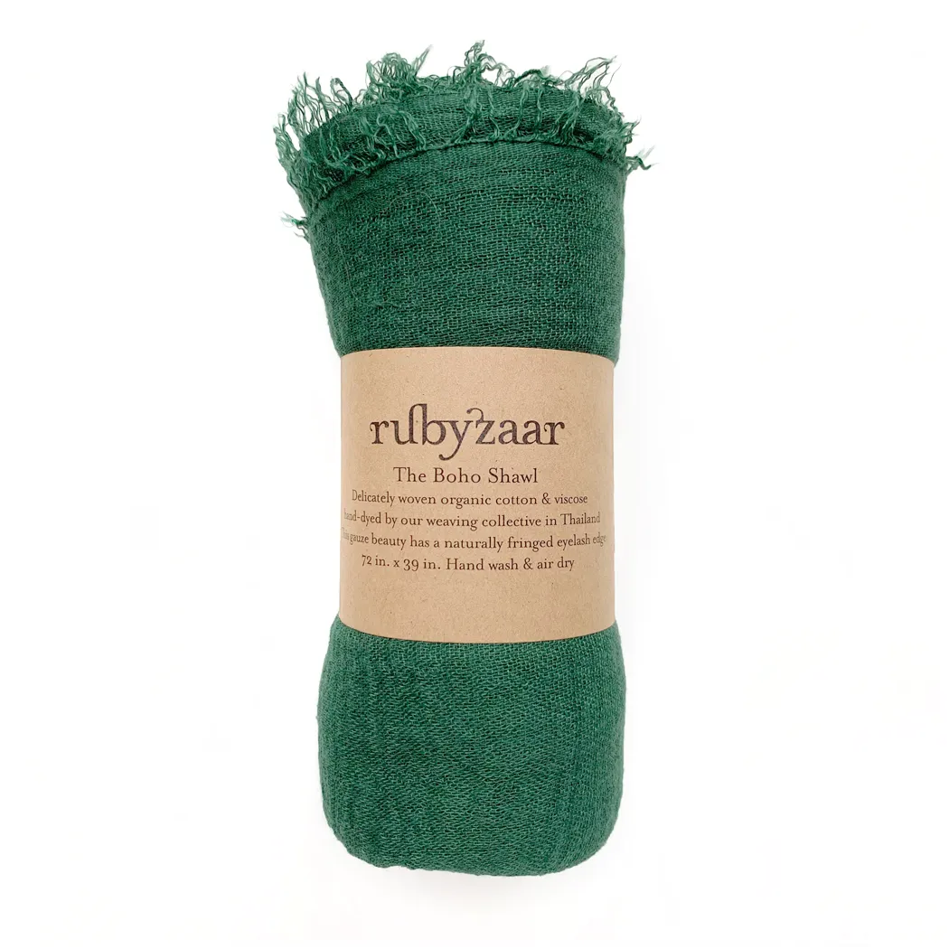 Boho Scarf - Spruce