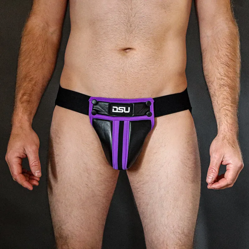 BOLD Harness & Jock Bundle - Purple   FREE Socks