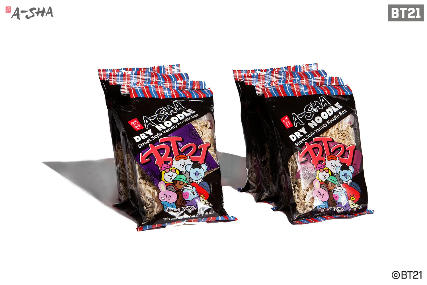 BT21 Street Style Noodle Box (4 Pack)