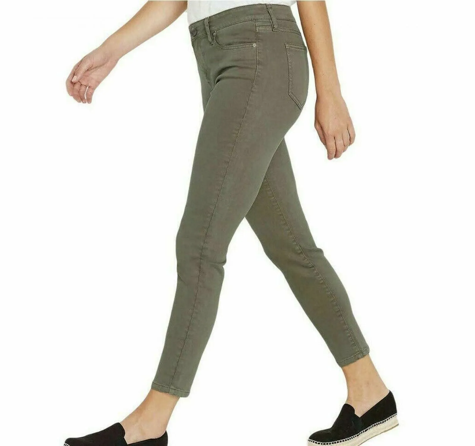 Buffalo Women's Avalon Soft Stretch Skinny Ankle Gazer Jeans