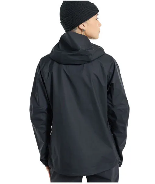Burton Women's [ak] Minimalist 3L Gore-Tex Rain Anorak True Black