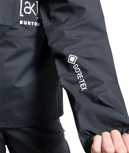 Burton Women's [ak] Minimalist 3L Gore-Tex Rain Anorak True Black