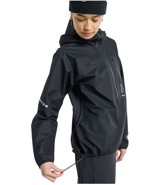 Burton Women's [ak] Minimalist 3L Gore-Tex Rain Anorak True Black