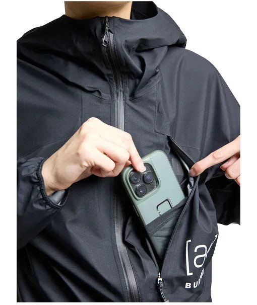 Burton Women's [ak] Minimalist 3L Gore-Tex Rain Anorak True Black