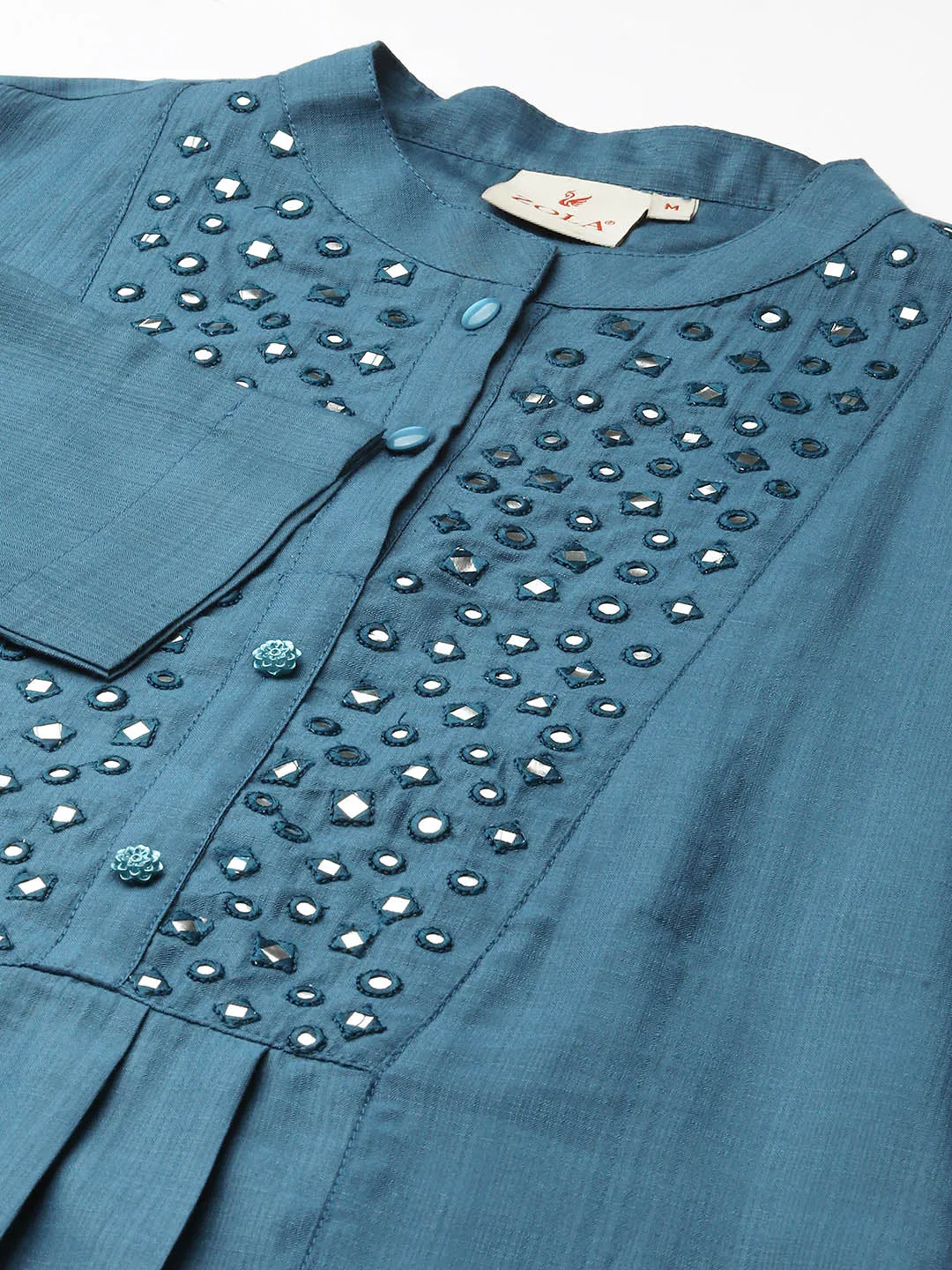 Buy RamaGreen Comfort Fit Rayon Kurta for women online - Zola