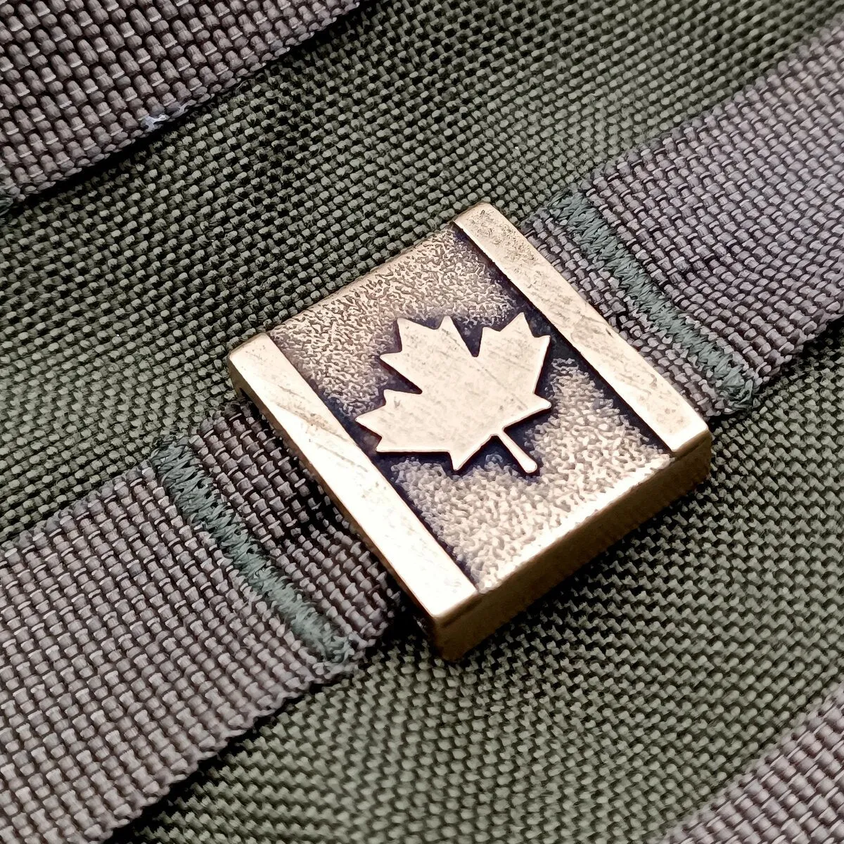 Canada flag Molle clip