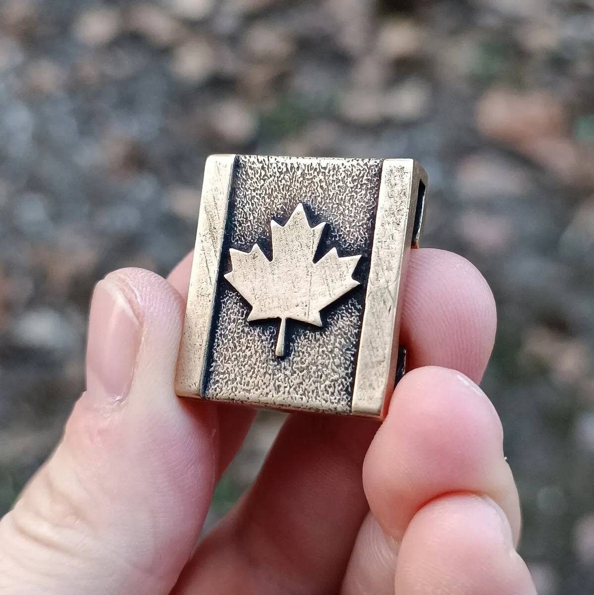 Canada flag Molle clip