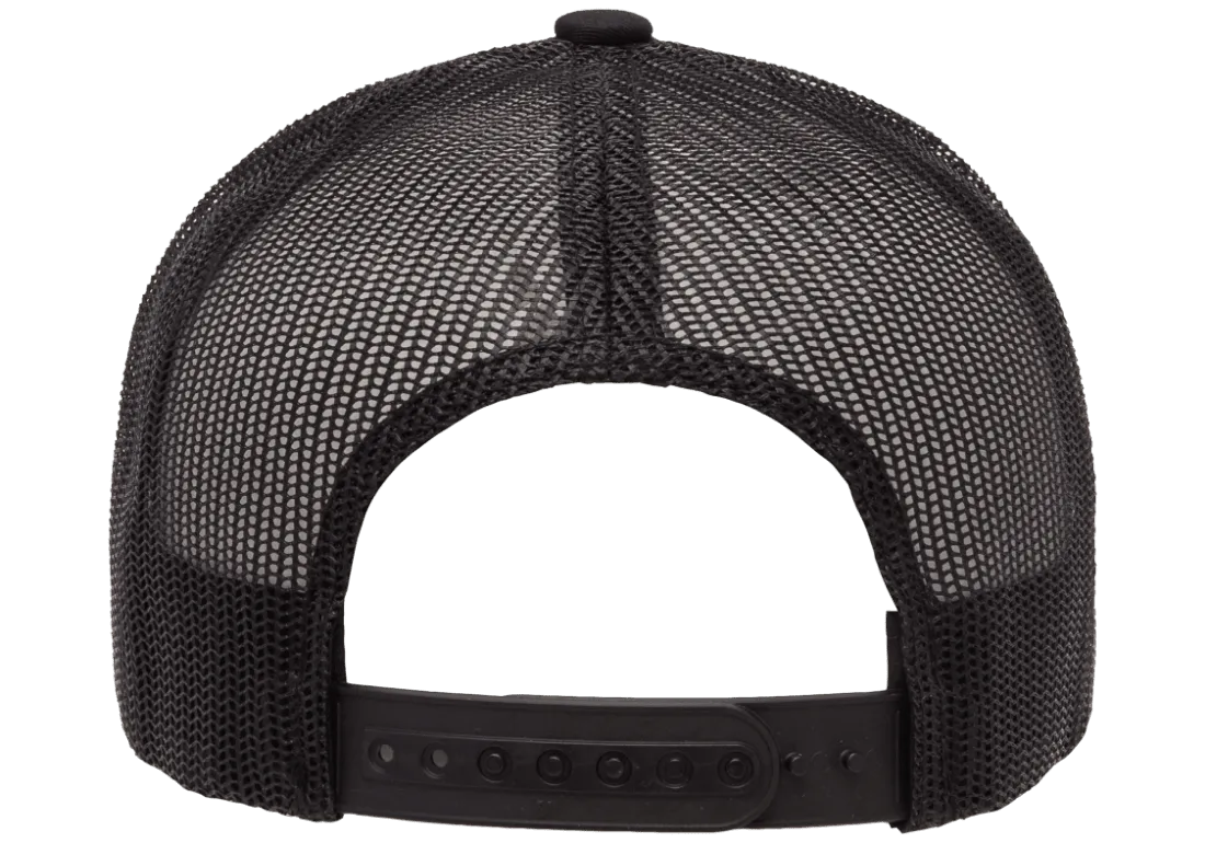 Canada Trucker Cap Black Purple