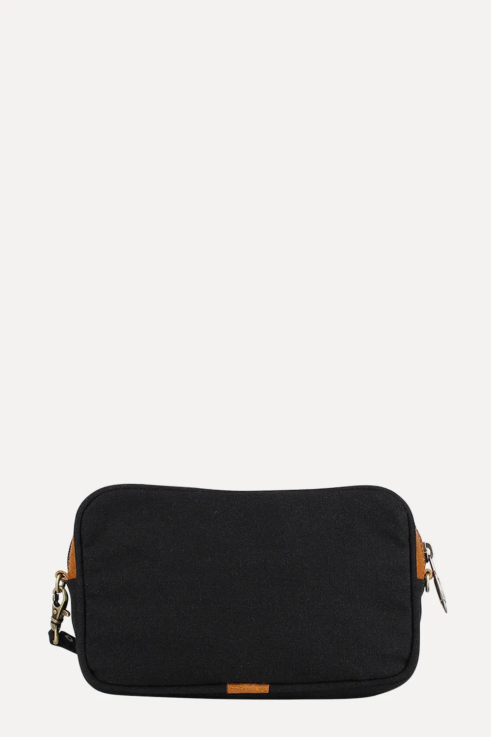 Canvas Mini Toiletry Bag With Zip