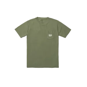 Captain Patch Pocket Short Sleeve Tee - Dark Olive