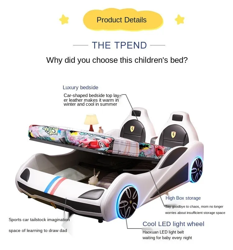 Car Single Bed