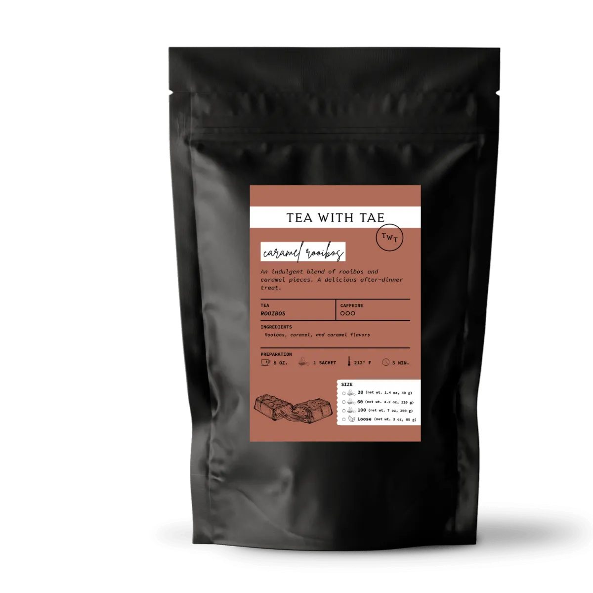 Caramel Rooibos Pouch