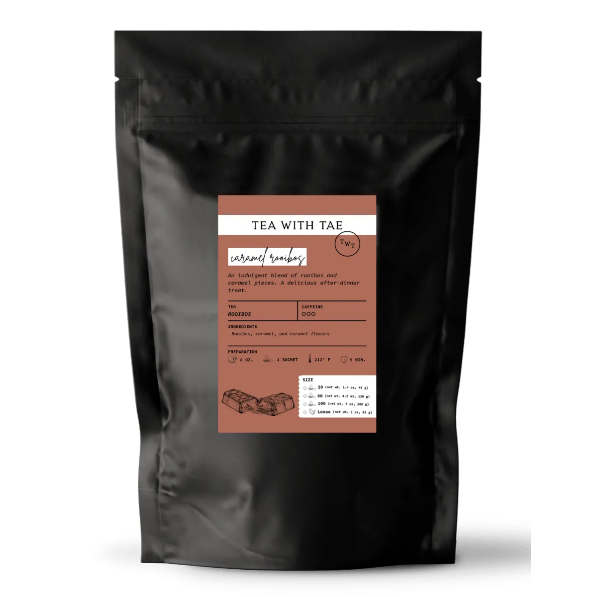Caramel Rooibos Pouch