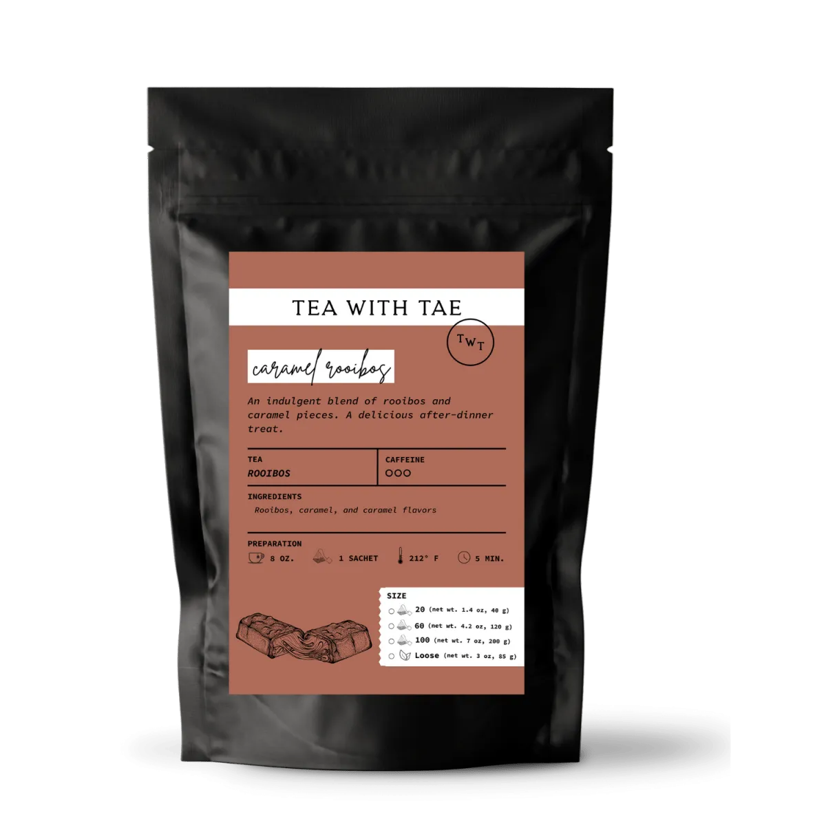 Caramel Rooibos Pouch