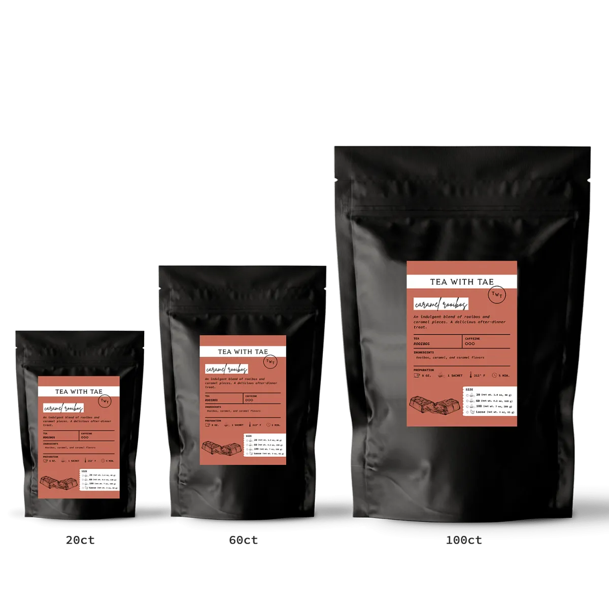 Caramel Rooibos Pouch