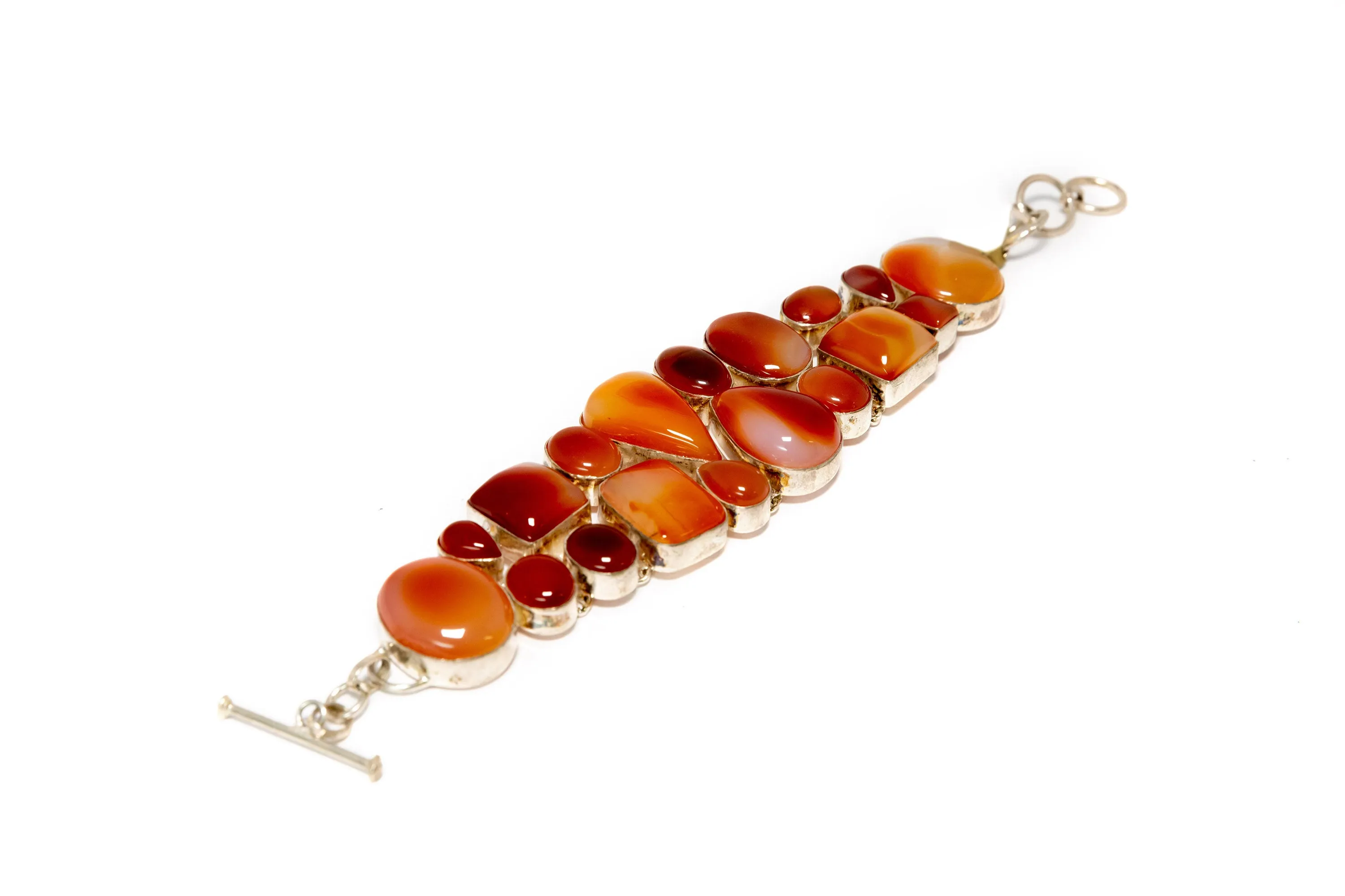 Carnelian Gemstone Bracelet