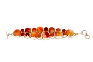 Carnelian Gemstone Bracelet