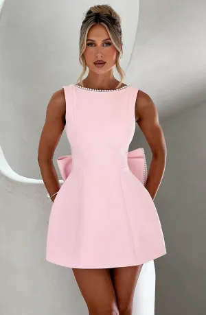 Carrie Mini Dress - Blush
