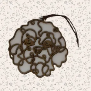 Cavapoo Dog Ornament