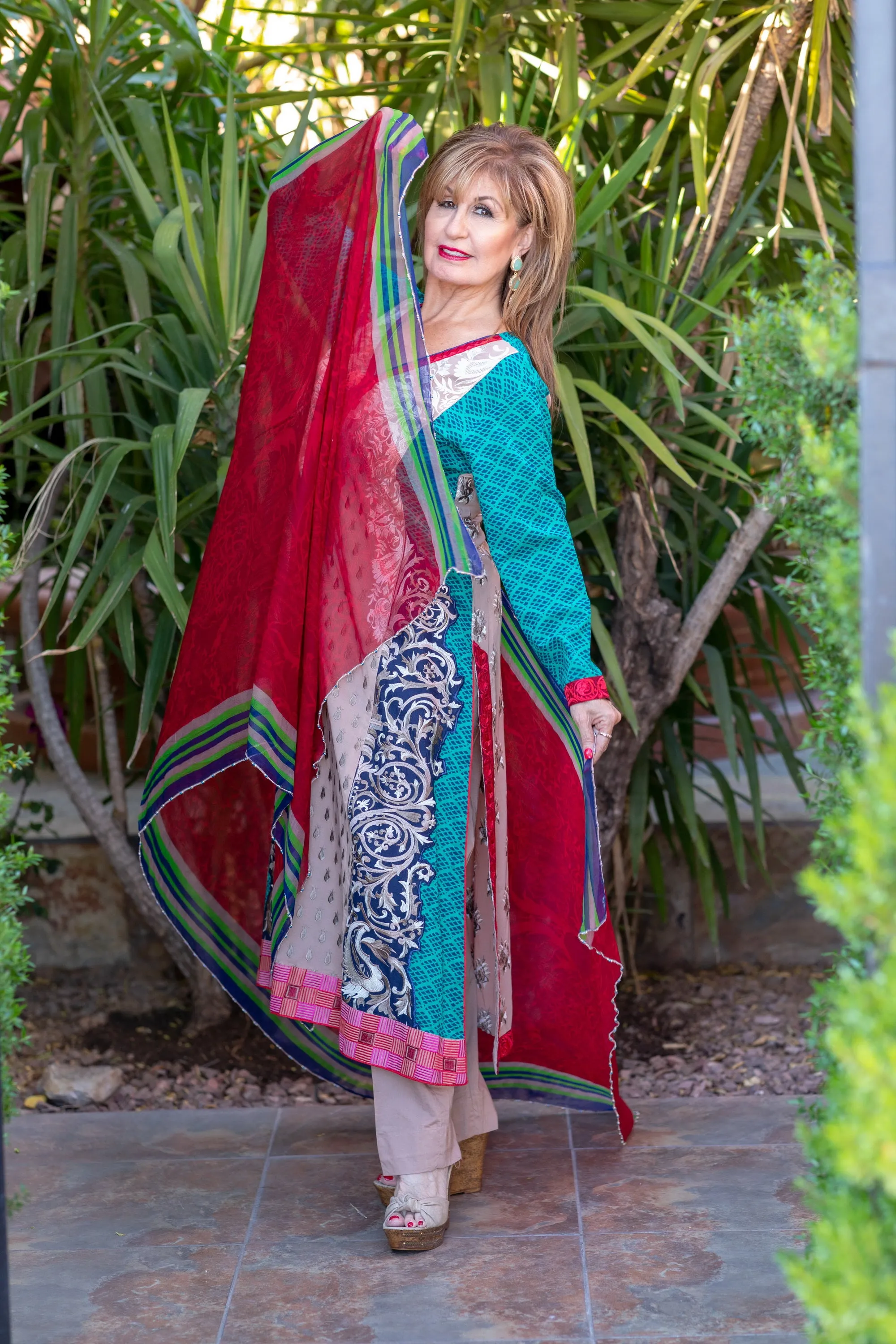 Charizma Cotton-Lawn Summer Suit