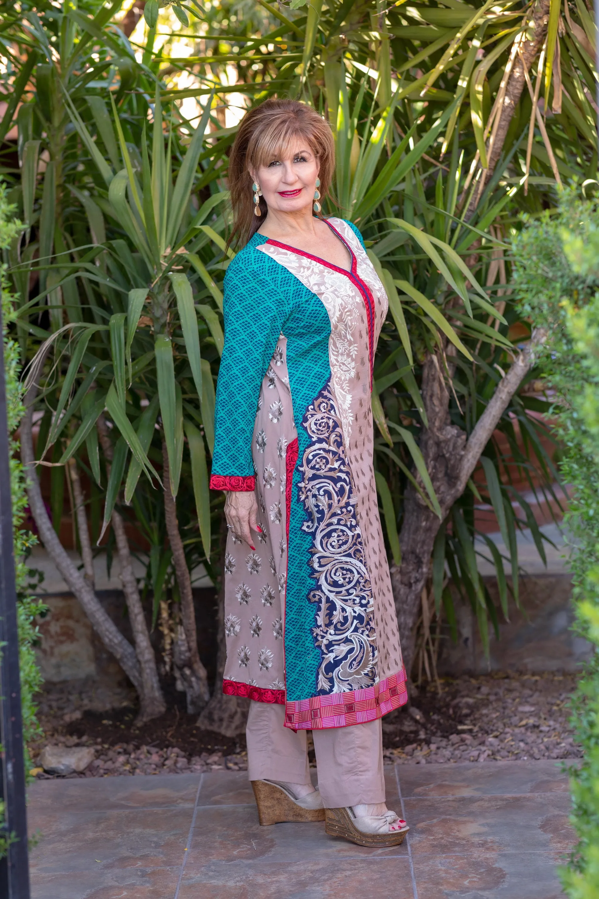 Charizma Cotton-Lawn Summer Suit