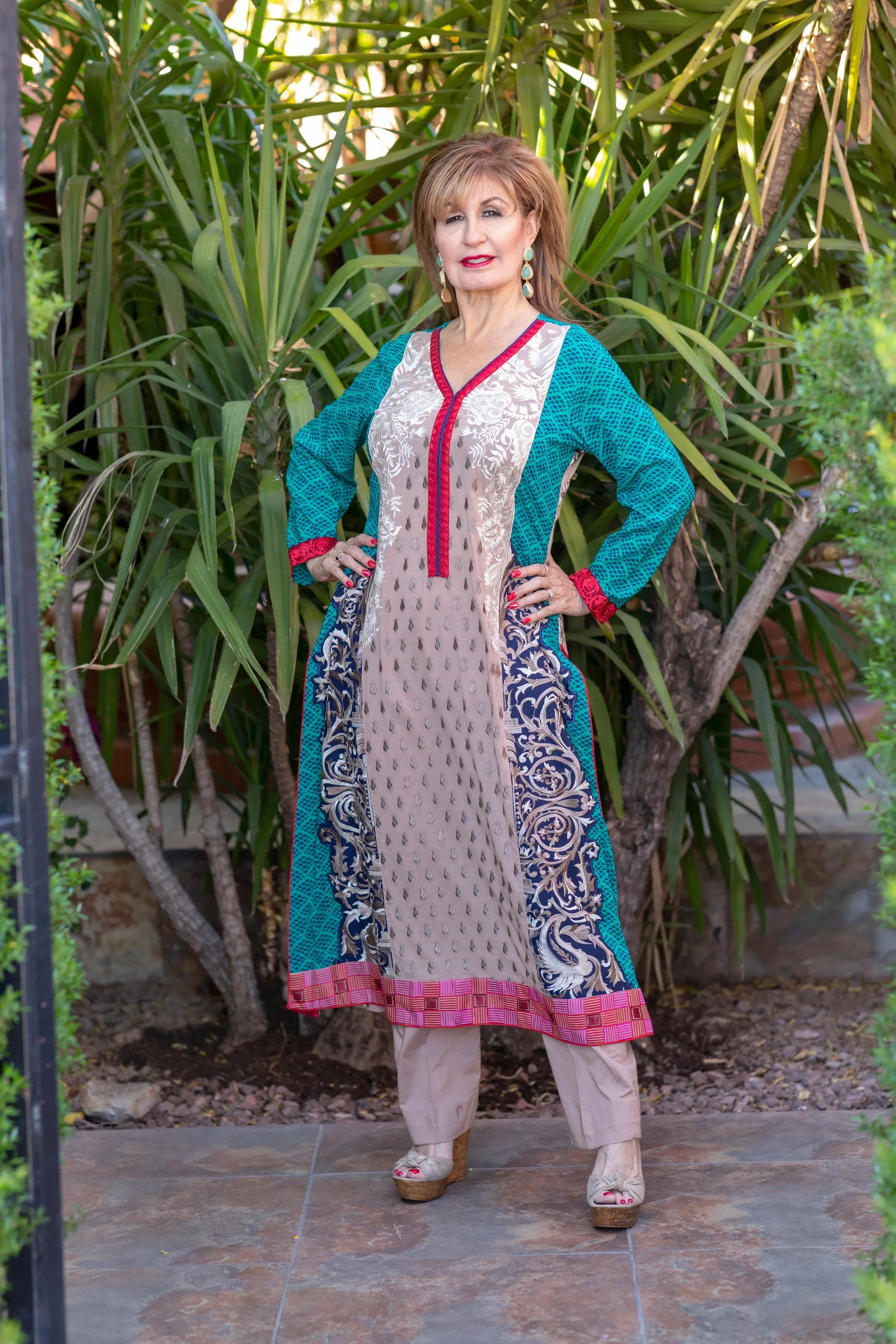Charizma Cotton-Lawn Summer Suit