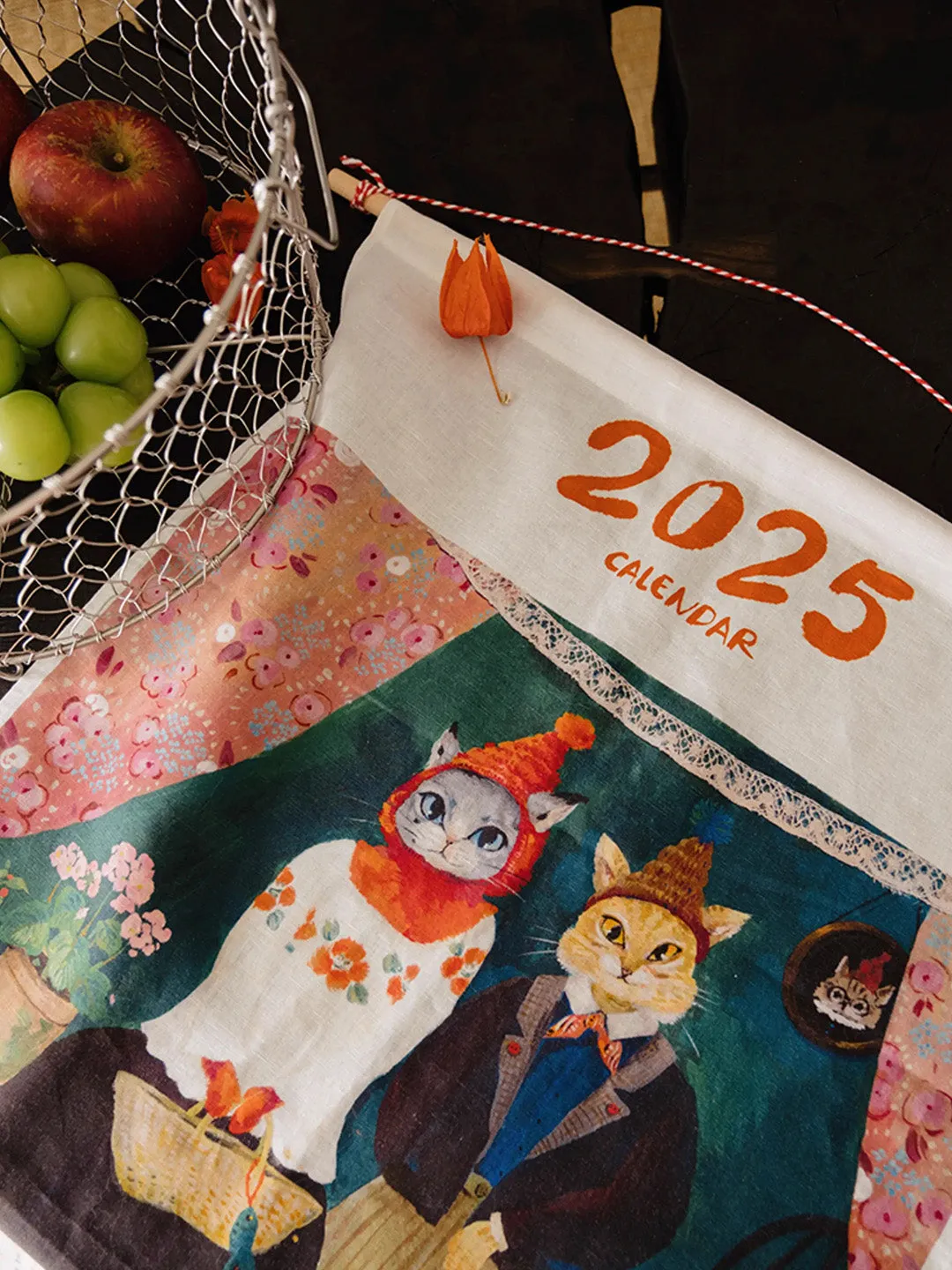 Chowxiaodou 2025 Illustrated Wall Calendar