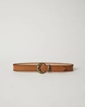 CLOVER LEATHER BELT