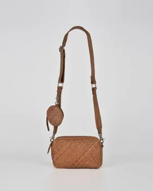 Cobb & Co Millner Woven Leather Bag