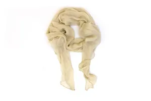 Creme Chiffon Dupatta - Scarf
