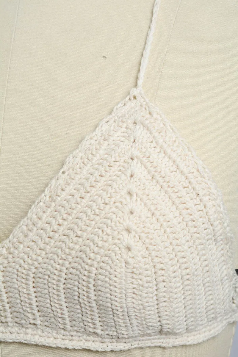 Crochet Triangle Bralette