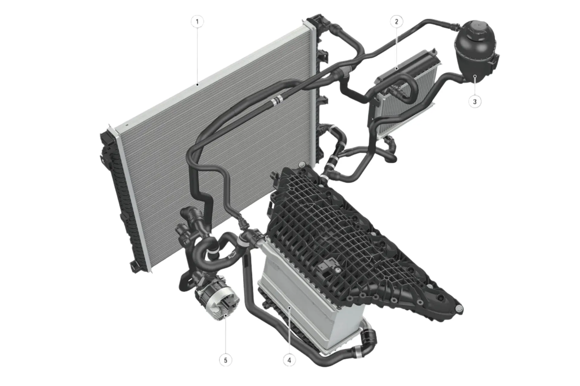 CSF G8X M2 / M3 / M4 (S58) High Performance Auxiliary Radiator
