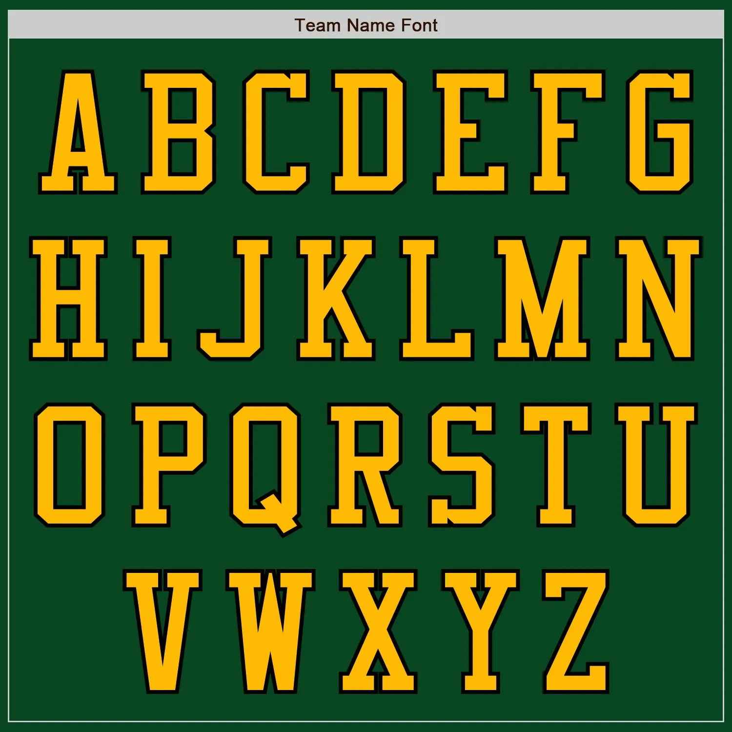 Custom Green Gold-Black Bomber Varsity Letterman Zipper Jacket