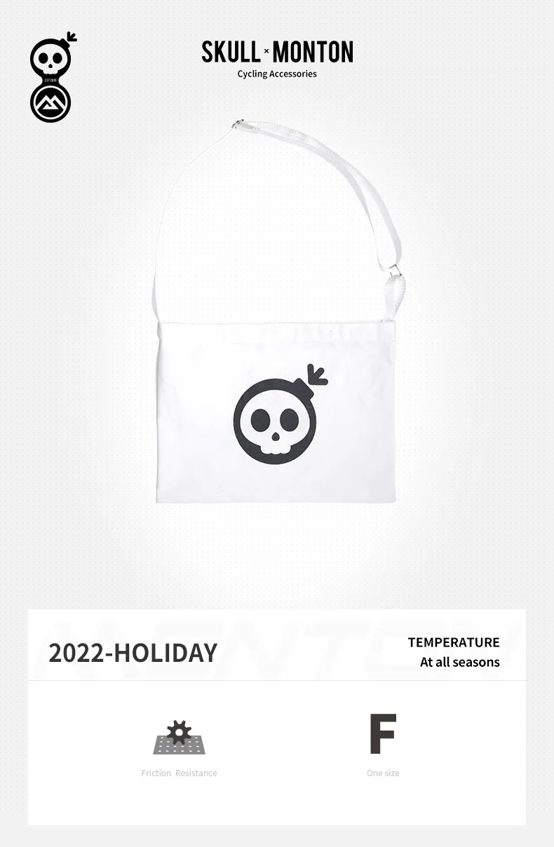 CYCLING MUSETTE BAG HOLIDAY II WHITE