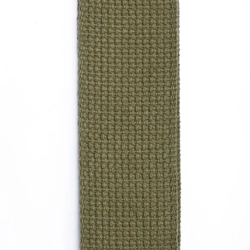 D'Addario 50CT02 50mm Cotton Guitar Strap, Army